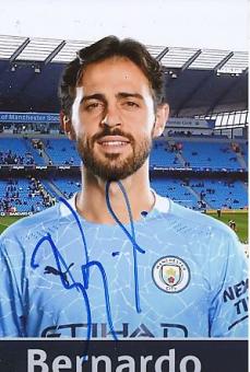 Bernardo Silva  Manchester City  Fußball Autogramm Foto original signiert 