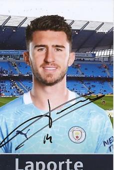 Aymeric Laporte  Manchester City  Fußball Autogramm Foto original signiert 