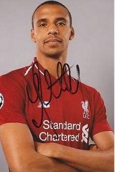 Joel Matip  FC Liverpool  Fußball Autogramm Foto original signiert 