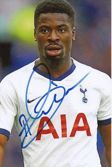Serge Aurier  Tottenham Hotspur  Fußball Autogramm Foto original signiert 