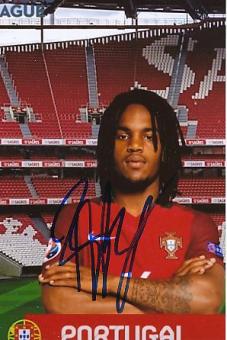 Renato Sanches  Portugal  Fußball Autogramm Foto original signiert 