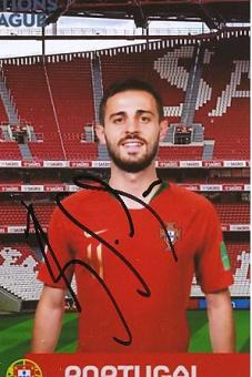 Bernardo Silva   Portugal  Fußball Autogramm Foto original signiert 