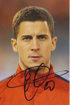 Eden Hazard  Belgien  Fußball Autogramm Foto original signiert 