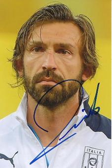 Andrea Pirlo  Italien Weltmeister WM 2006  Fußball Autogramm Foto original signiert 