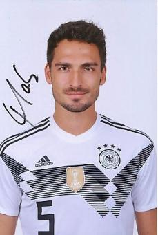 Mats Hummels  DFB  Fußball Autogramm Foto original signiert 