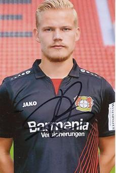 Joel Pohjanpalo  Bayer 04 Leverkusen  Fußball Autogramm Foto original signiert 