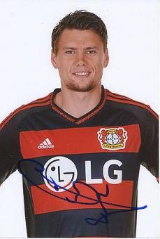Sebastian Boenisch  Bayer 04 Leverkusen  Fußball Autogramm Foto original signiert 
