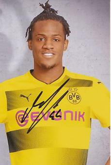 Michy Batshuayi   Borussia Dortmund  Fußball Autogramm Foto original signiert 