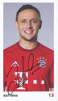 Rafinha  2015/2016  FC Bayern München  Fußball Autogrammkarte original signiert 