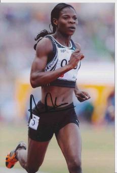 Amantle Montsho  Botswana  Leichtathletik Autogramm Foto original signiert 
