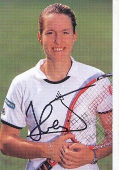Justin Henin  Belgien  Tennis  Autogrammkarte  original signiert 