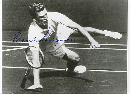Frank Sedgman  Australien  Tennis Autogramm Foto original signiert 