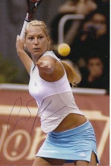 Anna Kournikova  Tennis Autogramm Foto original signiert 