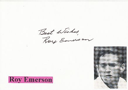 Roy Emerson  Australien Wimbledon Sieg 1964  Tennis Autogramm Karte original signiert 