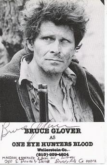 Bruce Glover  USA  Film + TV Autogrammkarte original signiert 