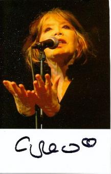Juliette Greco † 2020  Frankreich  Musik Autogramm Foto original signiert 