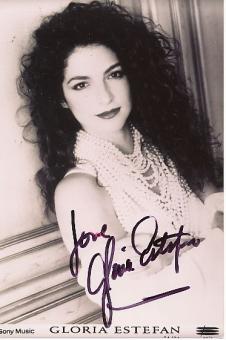 Gloria Estefan  Musik Autogramm Foto original signiert 