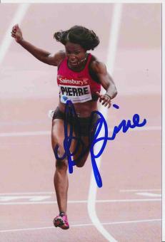 Barbara Pierre  USA  Leichtathletik Autogramm Foto original signiert 