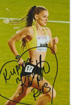 Yekaterina Kupina  Rußland  Leichtathletik Autogramm Foto original signiert 