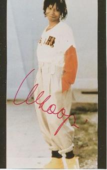 Whoopi Goldberg USA  Film + TV Autogramm Foto original signiert 