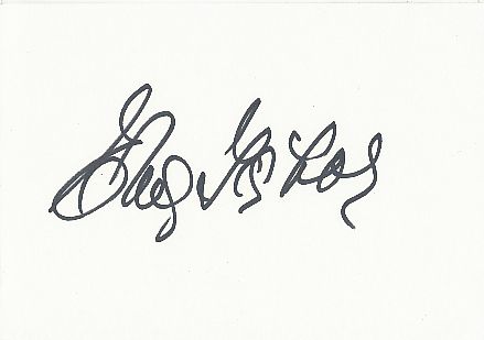 Eva Gabor † 1995  Film & TV Autogramm Karte original signiert 