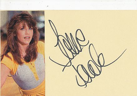 Jane Fonda  USA  Film & TV Autogramm Karte original signiert 