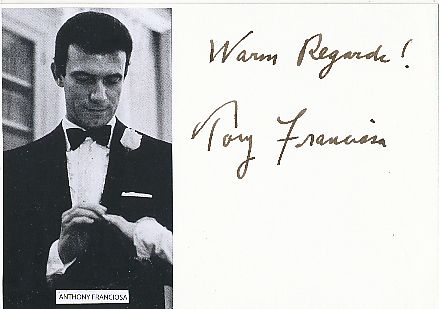 Anthony Franciosa † 2006  Film & TV Autogramm Karte original signiert 