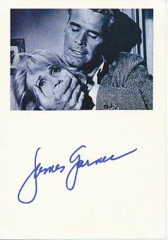 James Garner † 2014  USA   Film & TV Autogramm Karte original signiert 