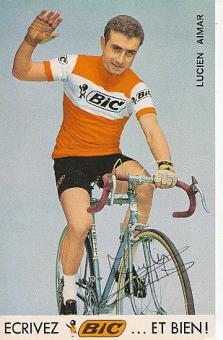 Lucien Aimar  Frankreich  Tour de France Sieger 1968  Radsport Autogrammkarte  original signiert 