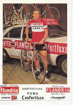 Freddy Maertens  Belgien  Radsport Autogrammkarte  original signiert 