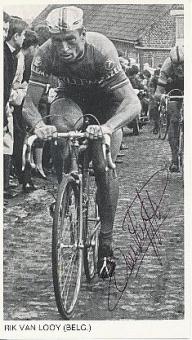 Rik van Looy  Belgien  Radsport Autogrammkarte  original signiert 