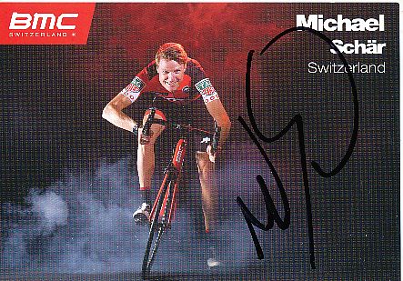 Michael Schär  Schweiz  Radsport Autogrammkarte  original signiert 