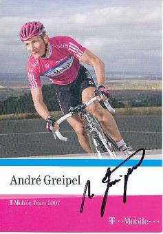 Andre Greipel   Radsport Autogrammkarte  original signiert 