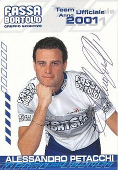 Alessandro Petacchi  Italien  Radsport Autogrammkarte  original signiert 