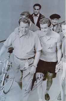 Roger Walkowiak † 2017  Frankreich  Tour de France Sieger 1956  Radsport Autogramm Foto original signiert 