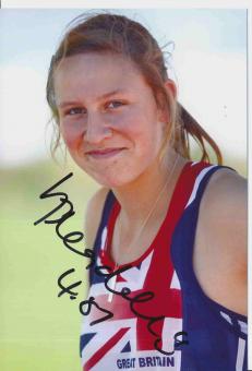 Holly Bleasdale  Großbritanien   Leichtathletik Autogramm Foto original signiert 