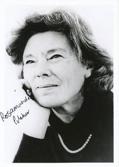 Rosamunde Pilcher † 2019  GB  Schriftstellerim Literatur  Autogramm Foto  original signiert 