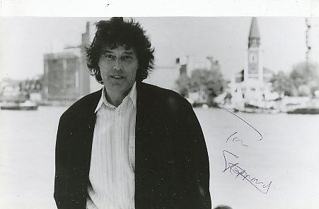 Tom Stoppard  Dramatiker  Schriftsteller Literatur  Autogramm Foto  original signiert 