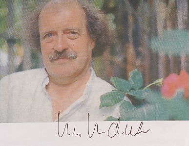 Urs Widmer  † 2014  Schweiz  Schriftsteller Literatur  Autogramm Foto  original signiert 