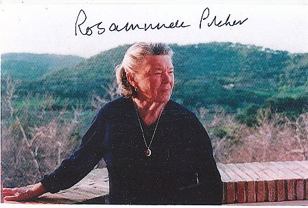 Rosamunde Pilcher † 2019  Schriftstellerin Literatur  Autogramm Foto  original signiert 