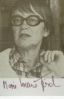 Marie Louise Fischer † 2005  Schriftstellerin Literatur  Autogramm Foto  original signiert 