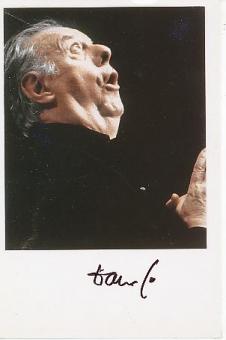 Dario Fo † 2016  Schriftsteller 1997 Literatur Nobelpreis Autogramm Foto  original signiert 