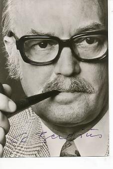 C.C. Bergius † 1996  Schriftsteller Literatur  Autogramm Foto  original signiert 