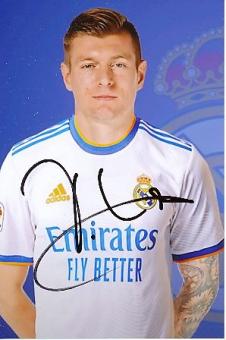 Toni Kroos  Real Madrid  Fußball Autogramm Foto original signiert 