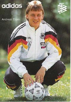 Andreas Thom  DFB  Fußball Autogrammkarte nicht signiert 