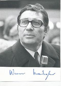 Werner Maihofer † 2009  Politik Autogrammkarte  original signiert 
