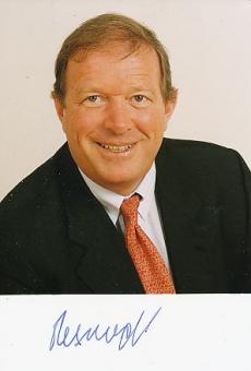 Günter Rexrodt † 2004  Politik Autogramm Foto original signiert 