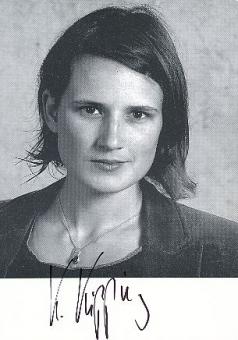 Katja Kipping  Politik Autogrammkarte  original signiert 