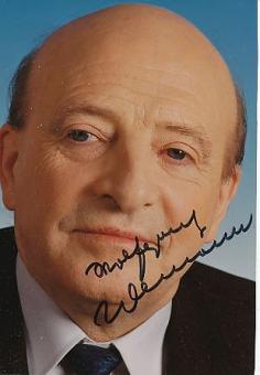 Wolfgang Ullmann † 2004  DDR  Politik Autogramm Foto  original signiert 