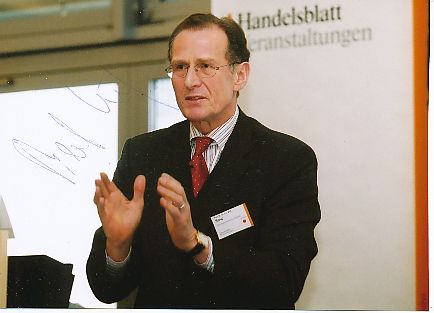 Bert Rürup  Wirtschaft & Politik Autogramm Foto original signiert 